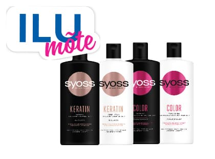 Šampoon või palsam Syoss, 440 ml